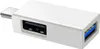 INF Adapter USB-C na USB 2.0+3.0, Hub OTG, Biały, Podgląd zdjęcia produktu 2