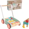 Lauflernwagen mit Bausteinen  Mehrfarbig Produktbild-Vorschau 1