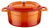LAVA Gusseisentopf mit Deckel, emailliert, Ø 24 cm, 4,49 Produktbild-Vorschau 3