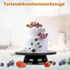 28 cm drehbare Kuchenform – Tortenständer – Kuchenplatte – Produktbild-Vorschau 6
