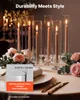 Lot de 24 cylindres en verre VEVOR pour bougies, Voir les images du produit 4