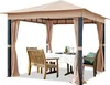 Gartenpavillon 3x3 m ALU Premium ca. 220g/m² Dachplane Produktbild-Vorschau 1