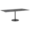 vidaXL Tischplatte Schwarz 100x50 cm 6 mm Hartglas in Produktbild-Vorschau 4