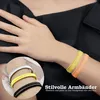 4 Paar Elastische Ärmelhalter Damen Mehrfarbige Anti Rutsch Produktbild-Vorschau 4