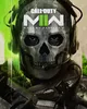 The image is the cover art for the video game Call of Duty: Modern Warfare II, featuring a skull mask character. Produktbild-Vorschau