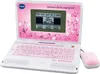 A pink and white VTech Glamour Girl XL Laptop E/R with a mouse attached. Náhľad obrázku produktu