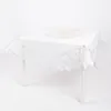Tischdecke Outdoor Häkelspitze Amira rund weiß Ø 152cm Produktbild-Vorschau 1