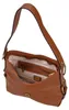Braune Mini-Handtasche mit Reißverschluss & Kontrastdetails Produktbild-Vorschau 13