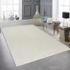 Kurzflor Teppich mit Bogen Muster in Creme Größe - 160 x Produktbild-Vorschau 1