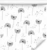10m VLIES TAPETE Rolle Natur Blumen Flora Pusteblumen Produktbild-Vorschau 1