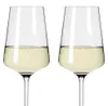 Coffret de verres à vin blanc lumineux JULIE #1 de NADINE Voir les images du produit 9