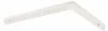 Wandhalterung AMIG 4-7261 Aluminium Weiß (30 x 20 cm) Produktbild-Vorschau 3