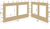 2 Seitenteile aus Polyester mit klarsicht Fenster Produktbild-Vorschau 1