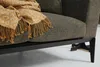 Zweisitzer Sofa 2 Sitzer Stoff Grau Modern Design Produktbild-Vorschau 6