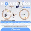 Dětské kolo SUN BABY Flower Bike 24 palců pro dívky, kolo Náhled obrázku produktu 7