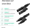 MC4 T-Adapter Set, 2/1, IP67, 1.5kV, schwarz Produktbild-Vorschau 3