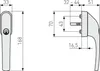 ABUS Fenstergriff FG 300 ER-Look abschl. AL0089 Produktbild-Vorschau 7