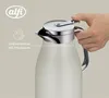 alfi SKYLINE Isolierkanne 1,00 l, 12 h heiß, silver lining Produktbild-Vorschau 5