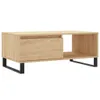 vidaXL Konferenční stolek Sonoma Dub 90x50x36,5 cm odvozený Náhled obrázku produktu 1