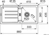 Franke Smart Strata Einbauspüle Fragranitspüle STG 614-86 Produktbild-Vorschau 3