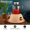 Römertopf : brûleur à bougie en céramique "Heißer Heinz", Voir les images du produit 3