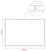 vidaXL Balkónový paraván 200 x 300 cm, látka Náhled obrázku produktu 7