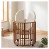 Buxibo Baby Box – Laufgitter – Runde Holz-Spielbox – Produktbild-Vorschau 4