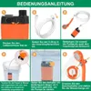 Tragbare Campingdusche Akku mit Pumpe, Camping Dusche Produktbild-Vorschau 5
