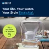 BRITA Style Essential waterfilterkan, 2,4 liter, steingrijs Productafbeelding-voorbeeld 9