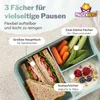 Pausenhero Brotdose Kinder mit Fächern [Obstgabeln + Produktbild-Vorschau 3