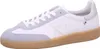 A single white and gray athletic shoe with a brown sole is shown against a white background. Voir les images du produit