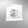 Poster - Poster ohne Rahmen - Ballerina Tanz Frau - 50x70 Produktbild-Vorschau 3