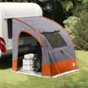 vidaXL Tenda da portellone posteriore Grigio e arancione Anteprima dell’immagine prodotto 2