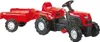 Dolu Traptractor met Aanhanger Rood/Zwart Produktbild-Vorschau 2