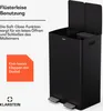 Klarstein EcoVista Mülleimer - 60L Abfalleimer mit 2 Produktbild-Vorschau 5