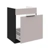 Spülenschrank Arona Cashmere 60 ZL 1S BB mit Auszug Produktbild-Vorschau 2