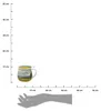 Duo | Tazza in porcellana con colino per il tè - 430 ml - Anteprima dell’immagine prodotto 3