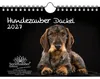 Hundezauber Dackel DIN A5 Kalender für 2027 Welpen und Produktbild-Vorschau 1