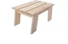 Hocker aus Holz in Kiefer-Optik, 18 cm hoch, 35 cm breit, Produktbild-Vorschau 6