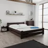Bett Laura 160 x 200 cm, Nussbaum Matratze: Matratze Somnia Produktbild-Vorschau 2
