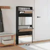 vidaXL Armoire à chaussures avec miroir 4 compartiments Voir les images du produit 9