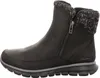A single black Skechers winter boot is shown against a white background. Voir les images du produit