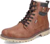 A single brown boot is shown against a white background. Produktbild-Vorschau