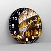 Wanduhr - Rund - Glasuhr - Coloseum Rom Architektur - Produktbild-Vorschau 4