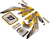 Aufkleber Sticker Set Decor X - Gelb Pit Bike Dirt Bike Produktbild-Vorschau 1