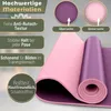 RE:SPORT Yogamatte Lila Fitnessmatte Gymnastikmatte Pilates Produktbild-Vorschau 7