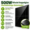 Balkonkraftwerk 2000W  Komplettset mit 4*500Wp Bifaziale Produktbild-Vorschau 2