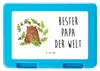 Mr. & Mrs. Panda Lunchbox Bär König - Weiß - Geschenk, Produktbild-Vorschau 1