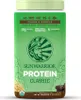 A product shot of a Sunwarrior Protein Classic Organic Chocolate tub. Anteprima dell’immagine prodotto