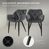 ML-Design 6er Set Esszimmerstuhl mit Rückenlehne, Produktbild-Vorschau 3
